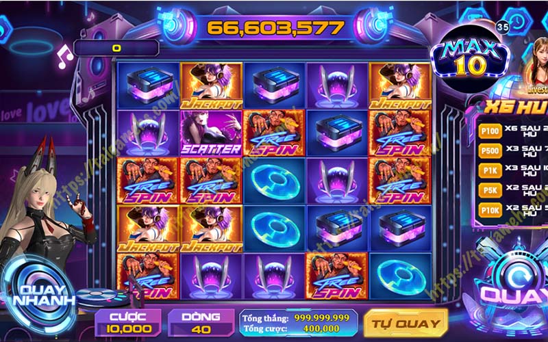 jackpot nổ hũ max10